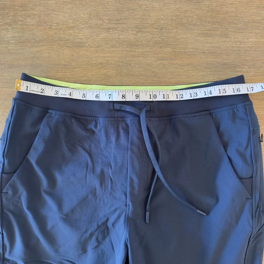 NEW Birddogs Performance Flex Joggers-Built in Shorts‎ Liner-Navy-Size XL Short